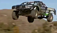 Video: Off-Road Truck Out-Jumps Travis Pastrana With a 301-Foot Record